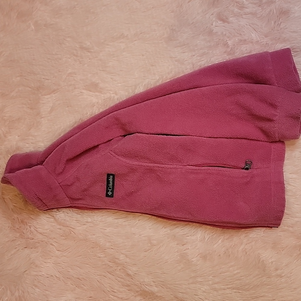 Columbia Kids' Raspberry Fleece Jacket - Picture 3 of 3